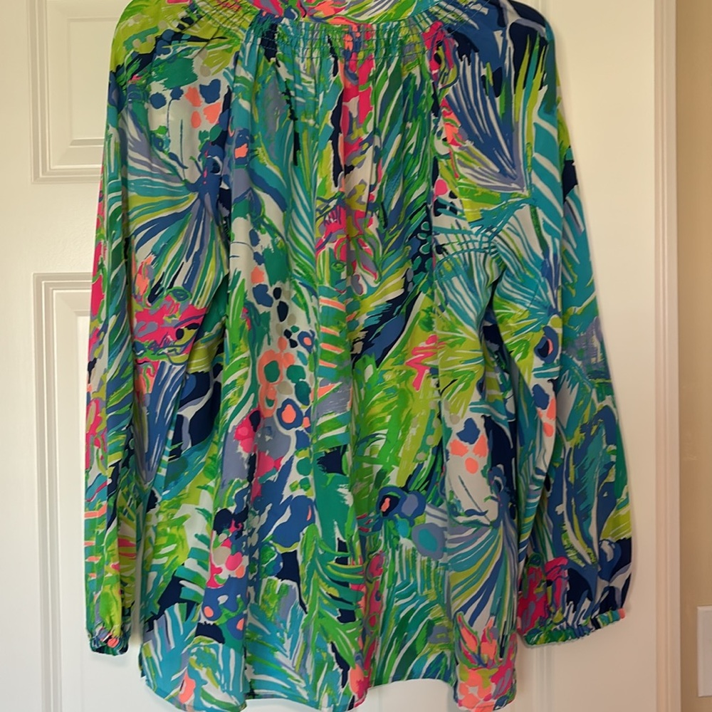 Lilly Pulitzer Silk Elsa - Picture 7 of 7